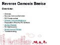 Reverse Osmosis System Basics