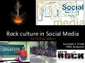 Rock and social media