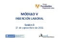 Rol de la familia en la inserción laboral y desarrollo de habilidades sociales y laborales