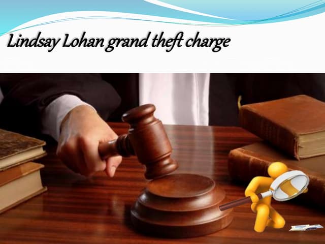 lindsay lohan theft