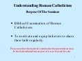Roman catholic seminar
