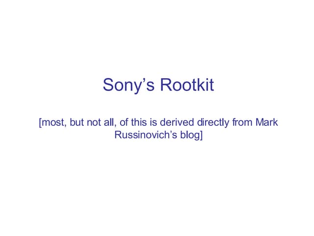 Rootkit