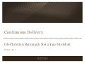 Continuous Delivery