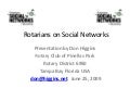 Rotarians On Social Networks 062509