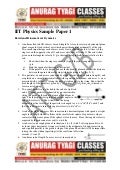 Rotational mechanics  quest. for iit jee by ATC