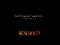 Reach Out Marketing and FundRaising Initial Plan