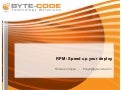 RPM: Speed up your deploy