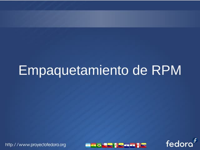 Empaquetamiento de RPM