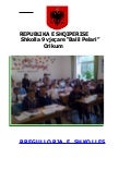 Rregullore e brendeshme e shkolles