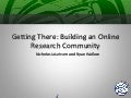 MW2010: Building an online research community: The Reciprocal Research Network 