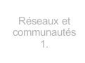 Les fonctionnalités sociales