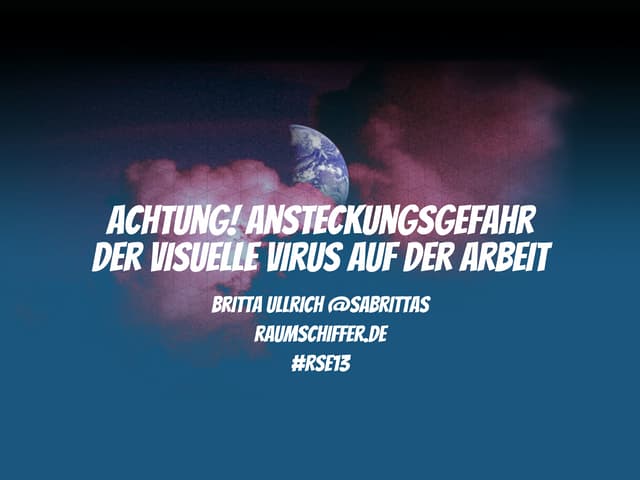 Der Visuelle Virus auf der Arbeit @...