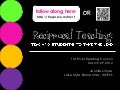 Reciprocal Teaching: A Comprehension Strategy