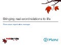 Bringing "real life" relations to Plone