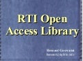 RTI open-access Library