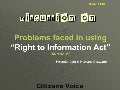 RTI Problems