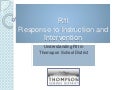 Thompson school district RTI
