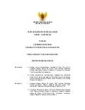 Pedoman Penyusunan Rencana Tata Ruang Wilayah (RTRW) Kabupaten