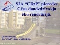 Daudzdzīvokļu ēku renovācijas pieredze Cēsīs 