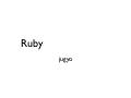 Rubyで楽しく開発