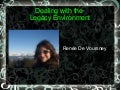 Dealing with Legacy <del>Code</del> People