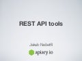 REST API tools
