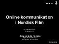 Online kommunikation i Nordisk Film