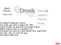 Drools Expert and Fusion Intro  : London 2012