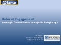 Meaningful Communications Strategies in the Digital Age - Lars Voedisch
