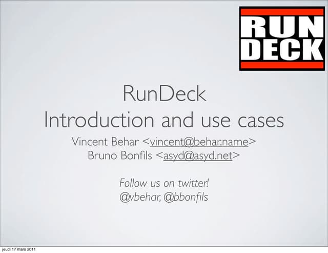 RunDeck