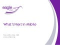 Roadshow Europe Eagle Eye - Russell Buckley 