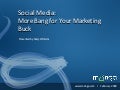 More Bang for Your Marketing Buck