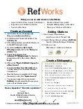 How to Create a RefWorks Account