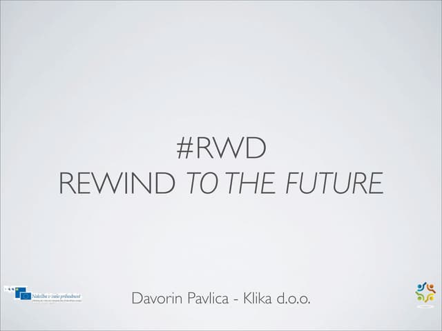 #RWD To the future