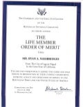 Ryan nassbridges with the life member order of merit