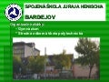 Bardejov škola prezentácia PPT
