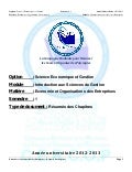 S1   isg - economie et organisations des entreprises