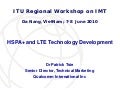 HSPA+ and LTE Technology Development