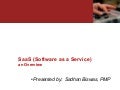 Overview of SaaS
