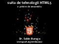Suita de tehnologii HTML5