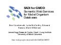 SADI for GMOD: Semantic Web Services for Model Organism Databases
