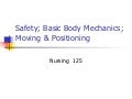 NurseReview.Org - Safety Basic Body Mechanics