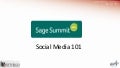 Sage Summit Social Media Guide 101