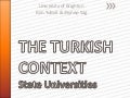 context - state universities