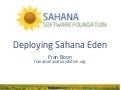 SahanaCamp NYC Day 2 PM: Deploying Sahana Eden