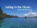 Sailing in the cloud 