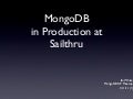 MongoDB In Production At Sailthru