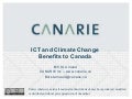 IT Benefits of Climate Change to Canada