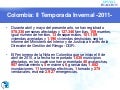Colombia: II Temporada invernal 2011