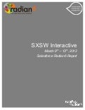 SXSW 2012 Social Media Buzz Report